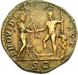 Glosario de monedas romanas. PROVIDENTIA. 11