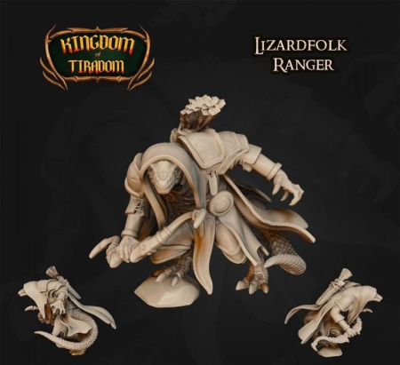 lizardfolk Ranger – 3D Print Model