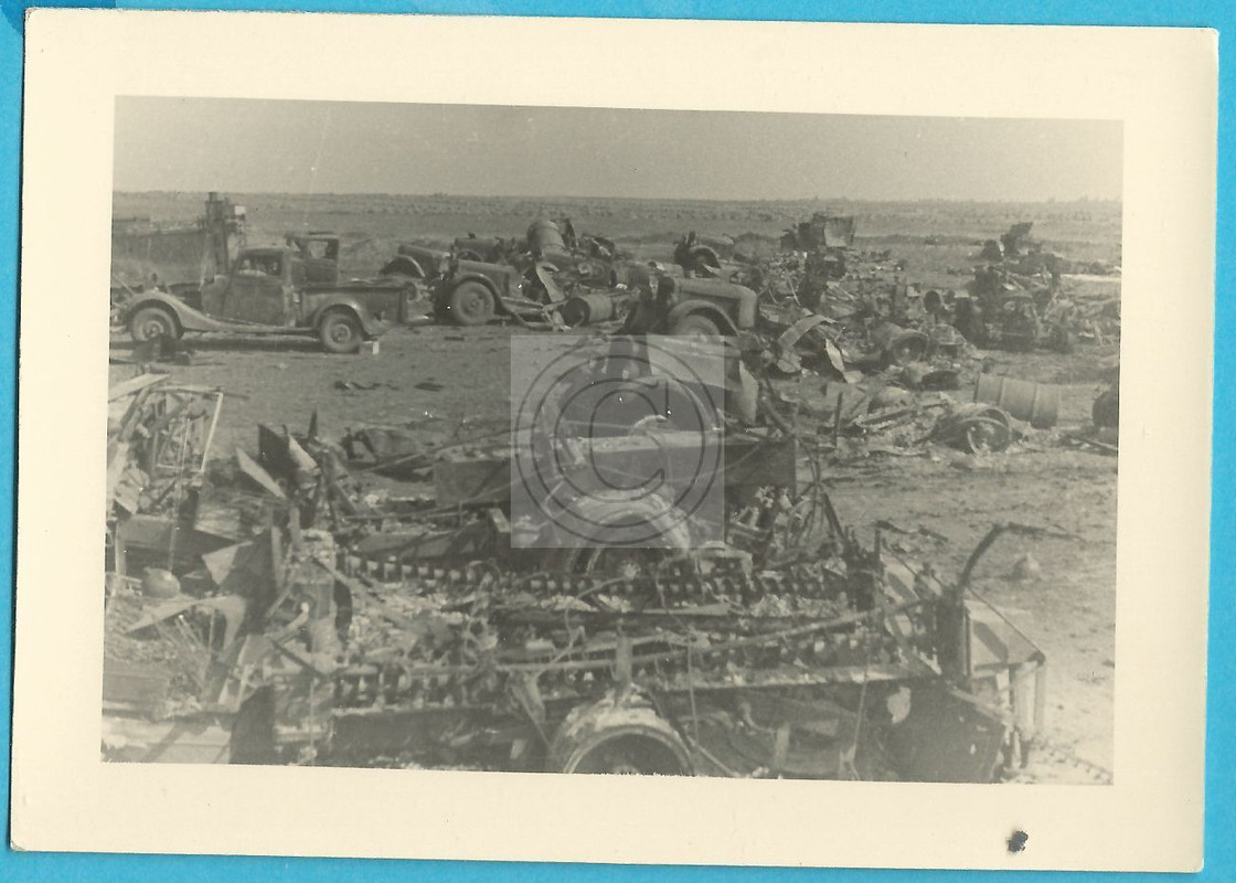 Vormarsch im Osten, Schlachtfeld, Überreste, zer