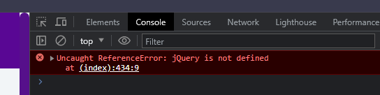 error