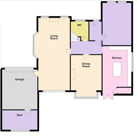 [1] Cedar House Floor pic before