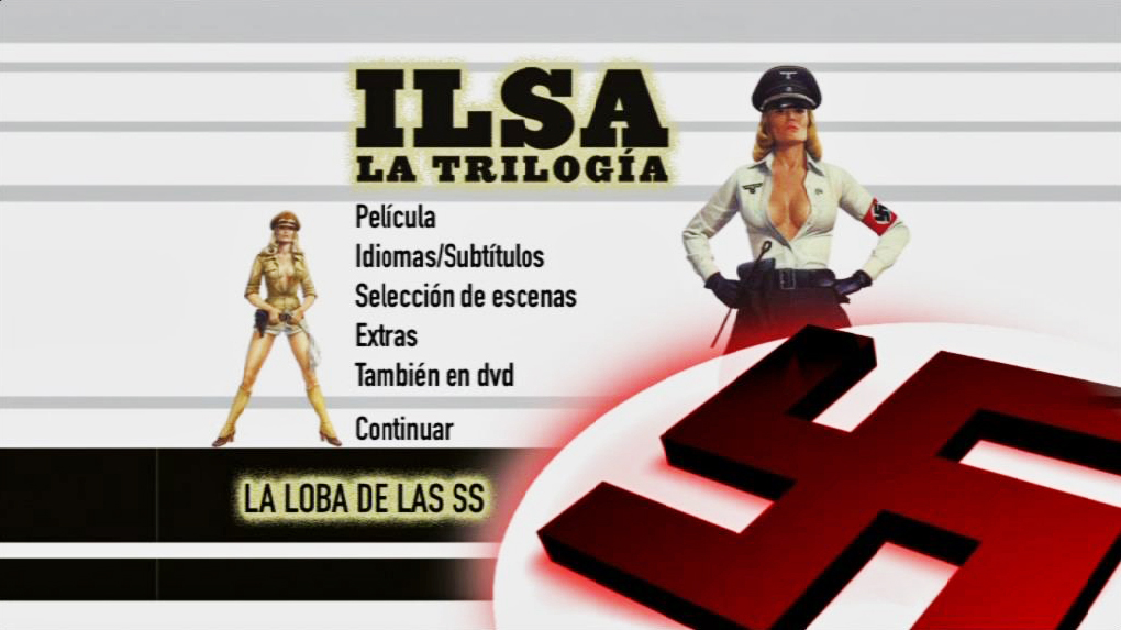 ILSA SHE WOLF OF THE SS MENU - Ilsa, la loba de las SS [1974] [Terror, drama] [DVD5] [PAL] [Leng. ESP/ENG] [Subt. Español]