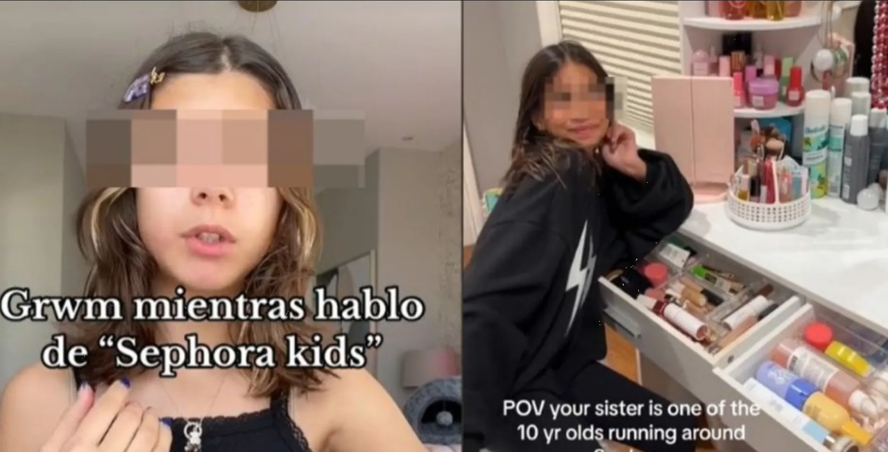 Sephora Kids: tendencia de TikTok que prende las alarmas en madres de familia