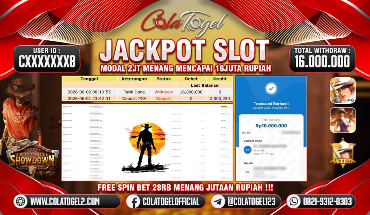 JACKPOT SLOT GACOR!!