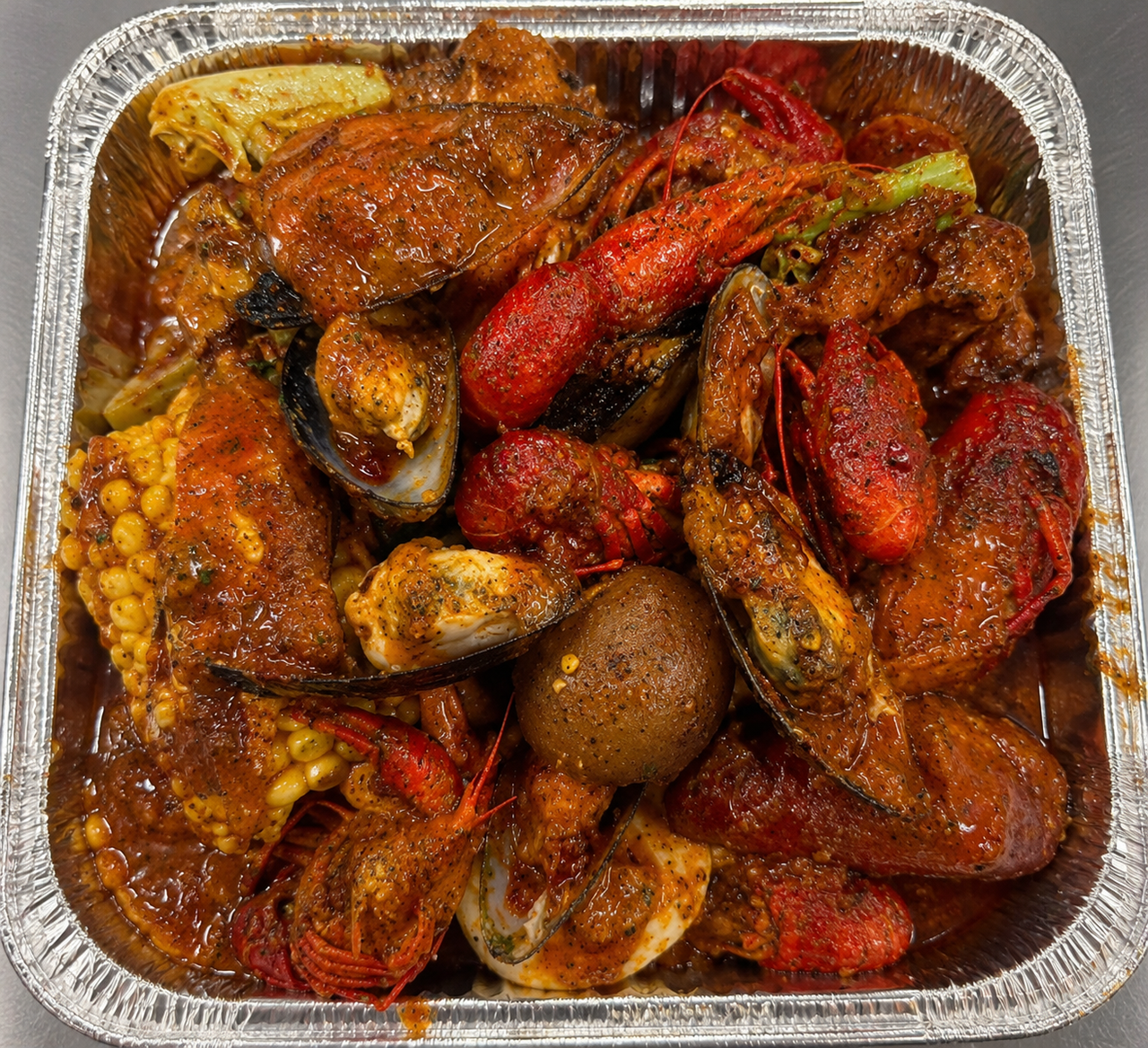 Seafood dish