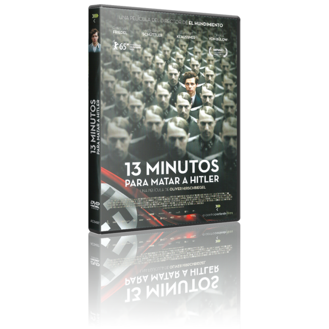 Portada - 13 Minutos Para Matar a Hitler [DVD9Full] [PAL] [Cast/Ale/Cat] [Sub:Varios] [2015] [Drama]
