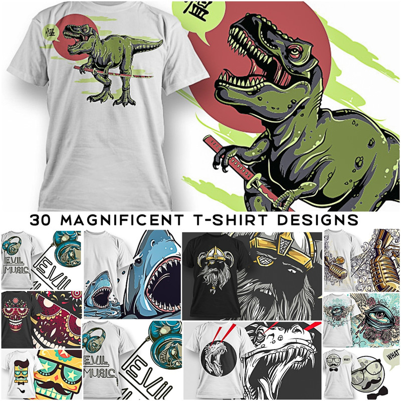 30 Magnficent T-shirt Designs