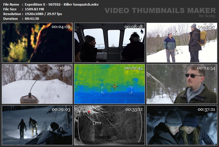 Expedition X - S07E02 - Killer Sasquatch.mkv