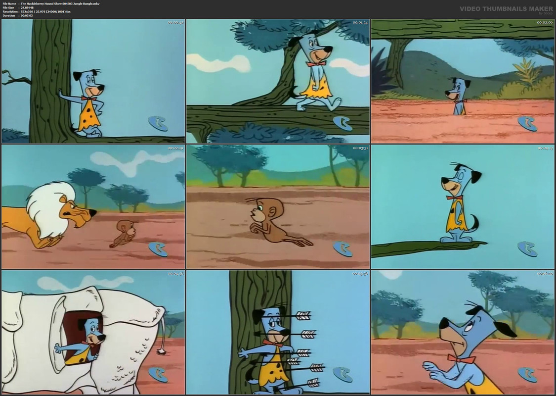 The Huckleberry Hound Show S04E03 Jungle Bungle.mkv