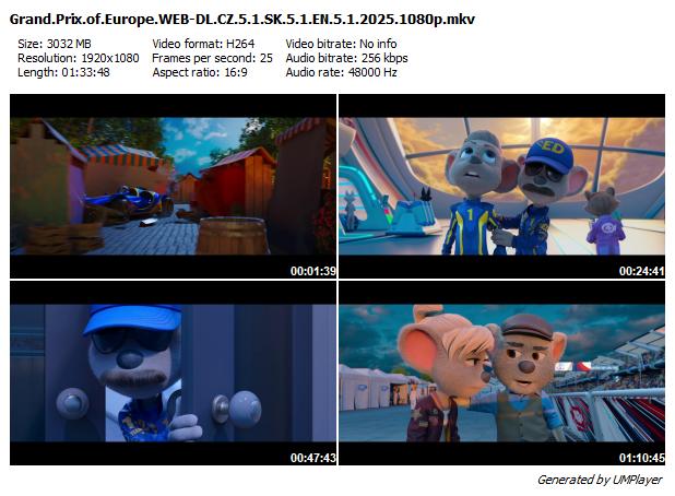 Tlapky na pedály: Velká cena Evropy