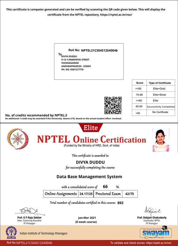 Data Base Management System (1)