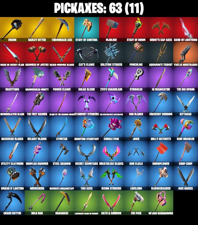 pickaxes comp
