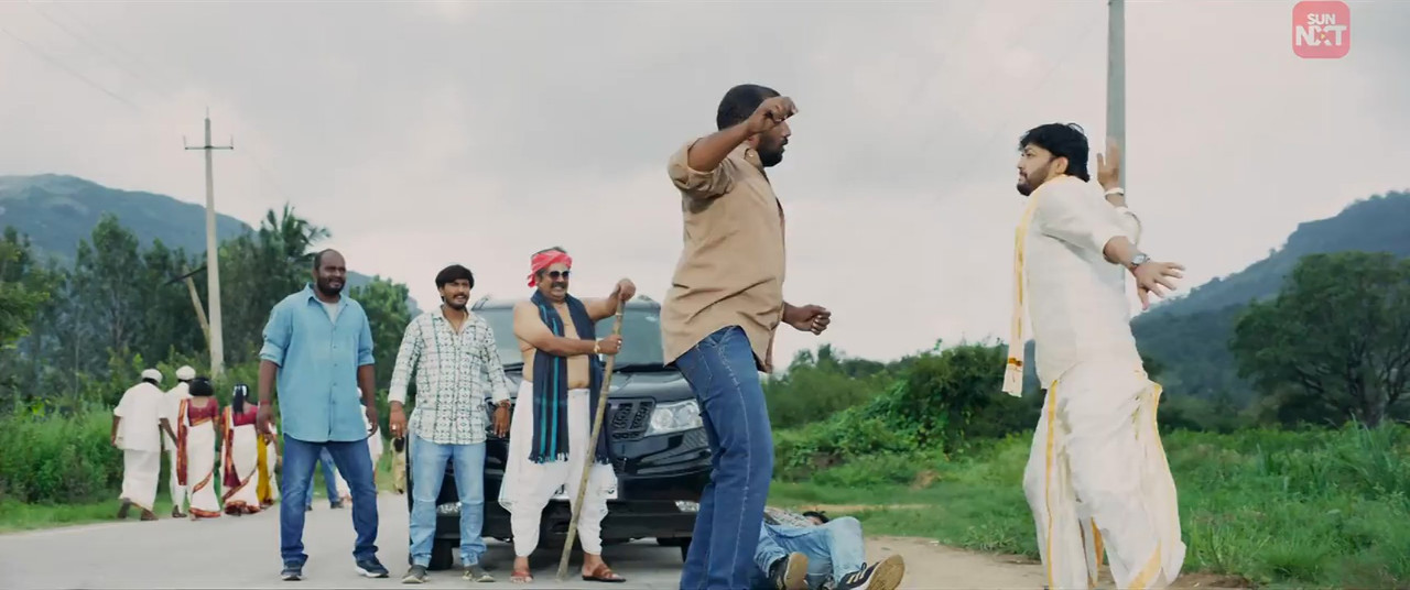 Krishnam Pranaya Sakhi 2024 WebRip [Hindi + Kannada] 480p 720p ESub Screenshot