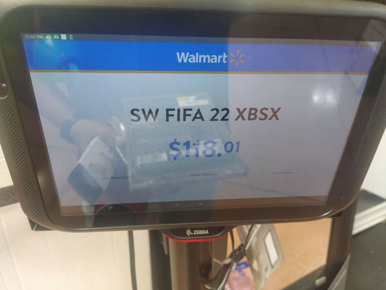 Walmart: Fifa 2022 XBOX SERIES X 
