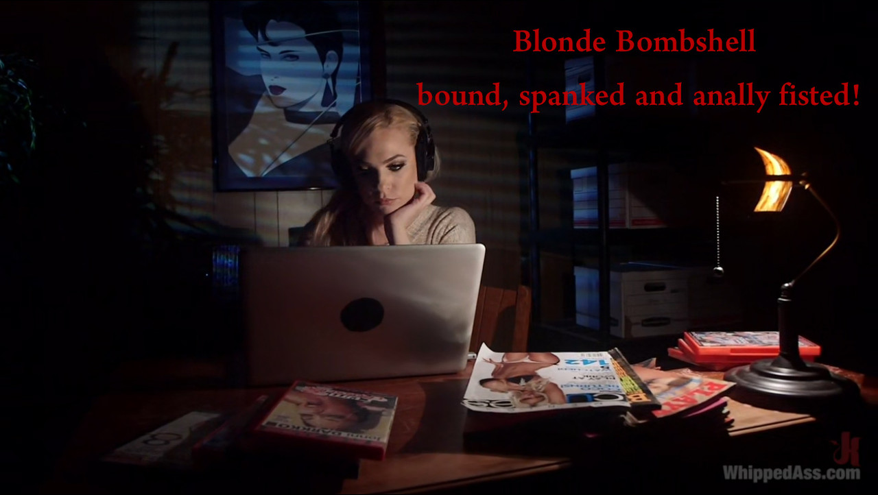 Blond Bombshell Bound, Spanked And Anally Fisted! (720p)-landscape