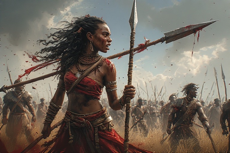 Africa-World-girl-warrior-hold-(12)