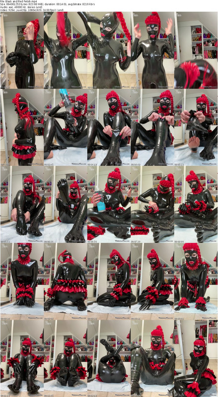 Black and Red Fetish_s