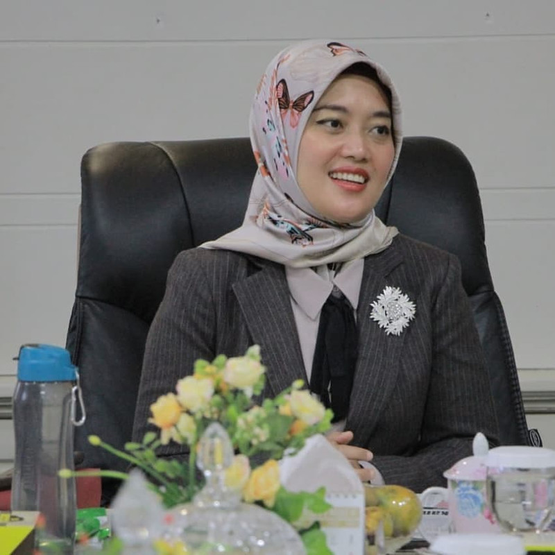 Wakil Gubernur Lampung Timur, Chusnunia Chalim.