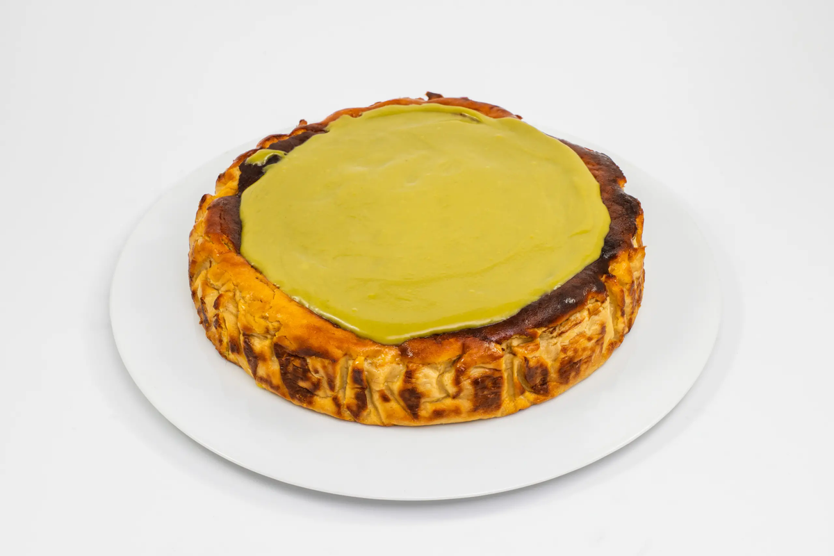 Tarta De Cheesecake Pistacho