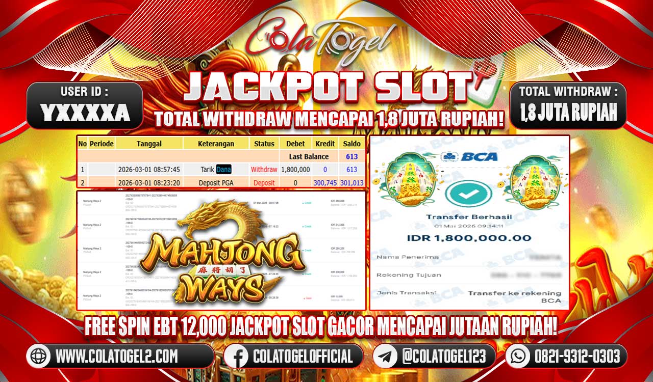 JACKPOT SLOT GACOR!!