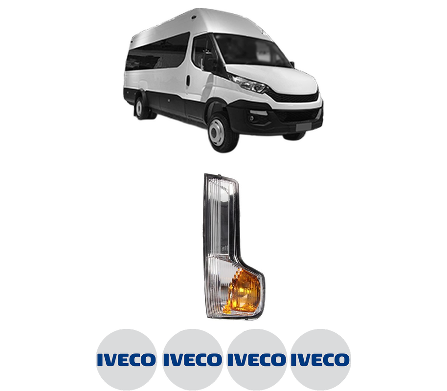 Indicator oglinda Partea Dreapta IVECO DAILY VI Bus din 2014-2021, Auto, Blic ,4 Stickere auto cu IVECO