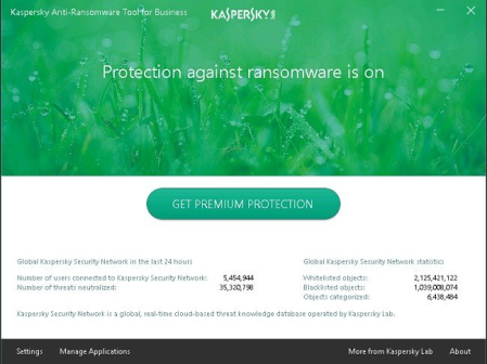 Kaspersky Anti Ransomware Tool for business 4.0.0