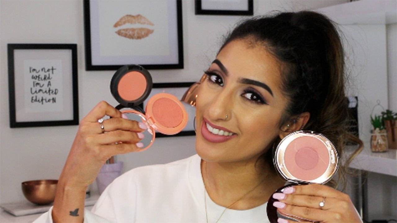 color blush for olive skin