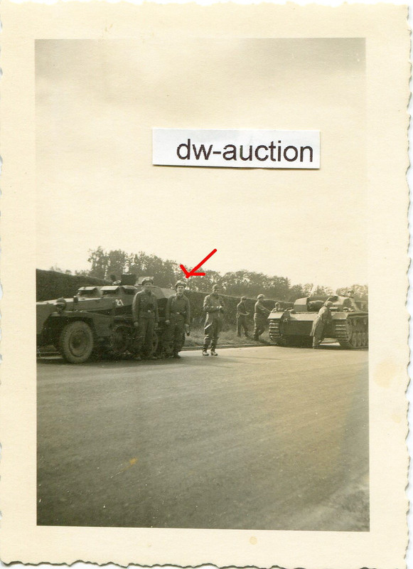 Sturmgeschütz Abt. 184 , Soldat mit Barett SdKfz