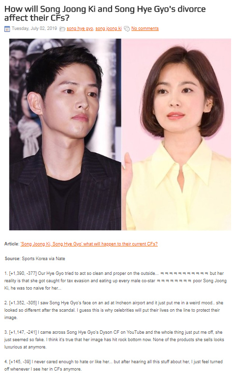 Komentar Netizen pada Song Song Couple