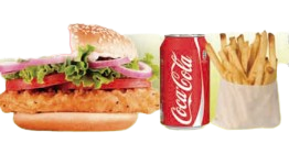 Menú Hamburguesa Zinguer Extra Doble