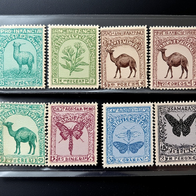 A-collection-of-eight-postage-(8)