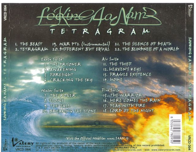 Looking 4 A Name - Tetragram (CD, 2007) FLAC LossLess