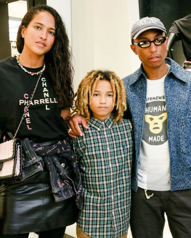 Pharrell & Co. With Kanye West, Kim Kardashian & North At Virgil Abloh's  Final Louis Vuitton Show In Miami (November 30) (2021) - The Neptunes #1  fan site, all about Pharrell Williams and Chad Hugo