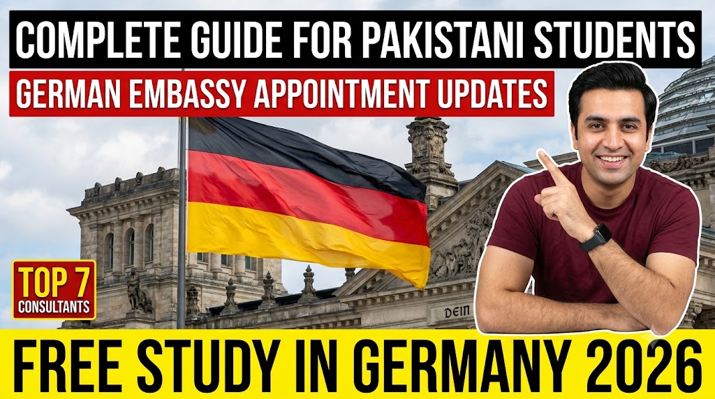 Result of: YouTube Thumbnail Prompt – Free Study in Germany 2026 (Pakistani Students Guide)