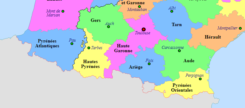 PIRINEOS FRANCESES - Diarios, Noticias y Tips - Itinerarios de 1 a 12 días, Region-Francia (19)