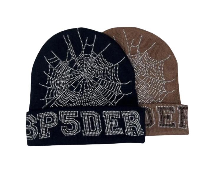 Sp5der Blue Beanie [6+ styles]
