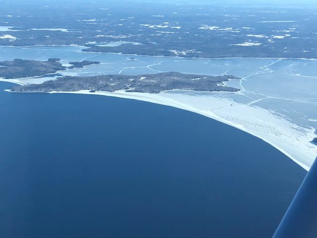Sebago at Fryes Island