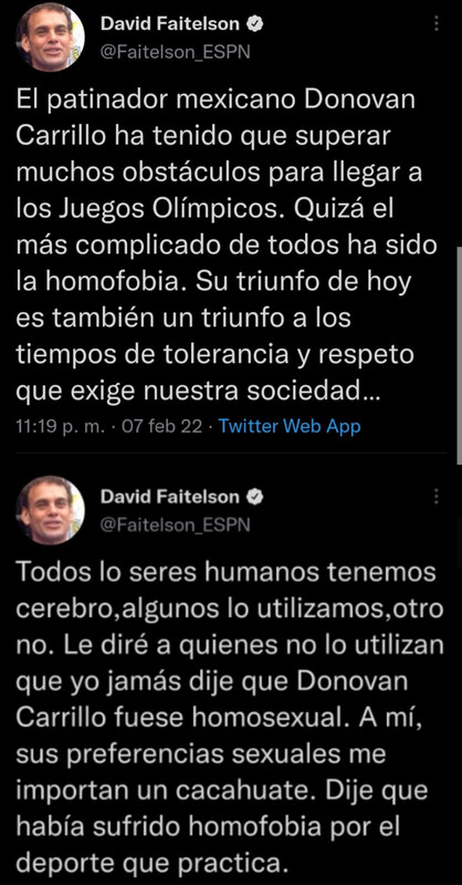 David Faitelson, en problemas por 