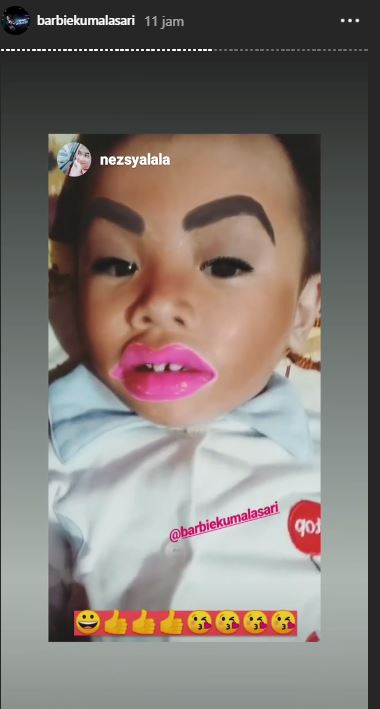 Warganet tirukan hasil sulam Barbie Kumalasari 