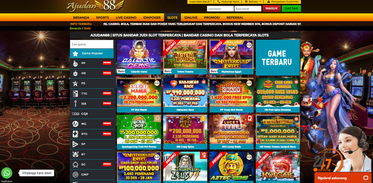 AJUDAN88 Server Taruhan Online Dengan Winrate RTP 98 Gacor