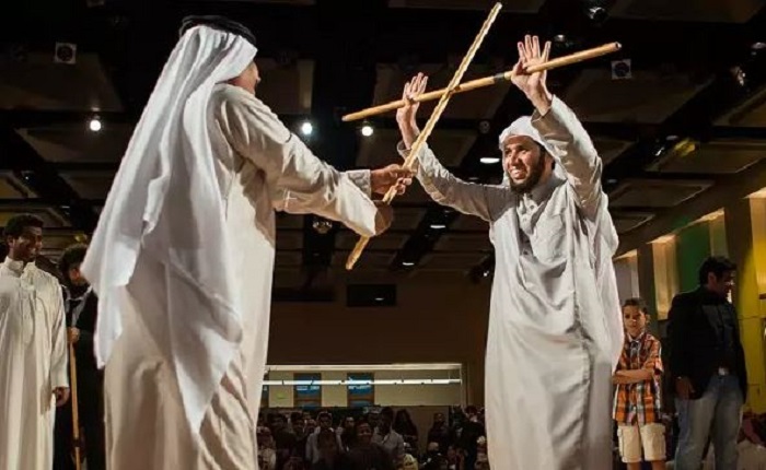 Pertunjukan seni menjadi tradisi lebaran di Arab Saudi
