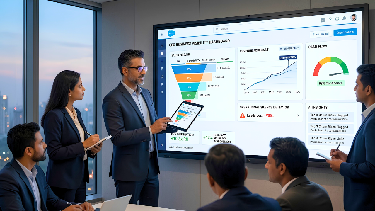 CEO Business Visibility: How Smart Systems Fix It