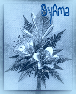Ramo de Flores Todo en Azul Zz