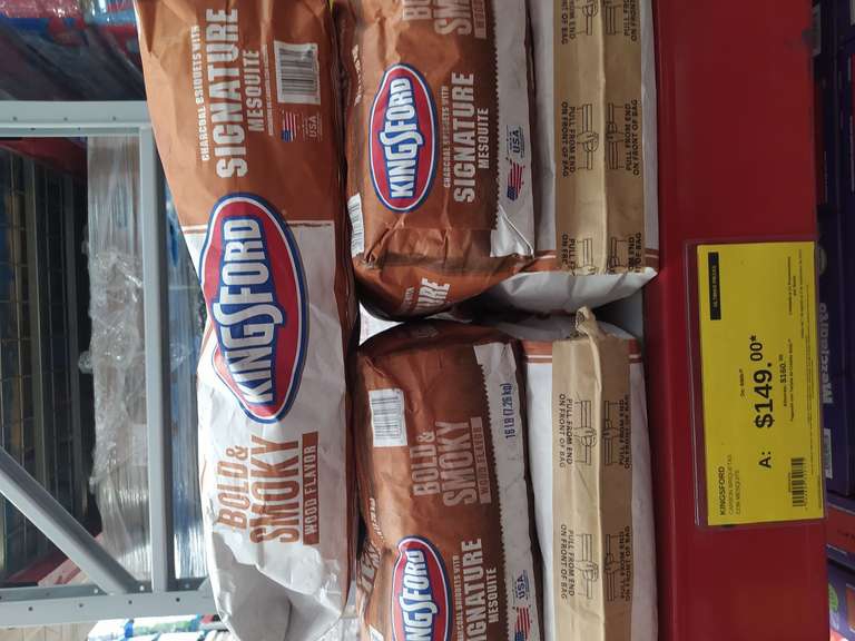 Sam's Club: Puebla capu Carbón kingsford 7.5 kl 
