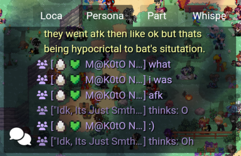 Asking that they didn't have one and said they were "afk"