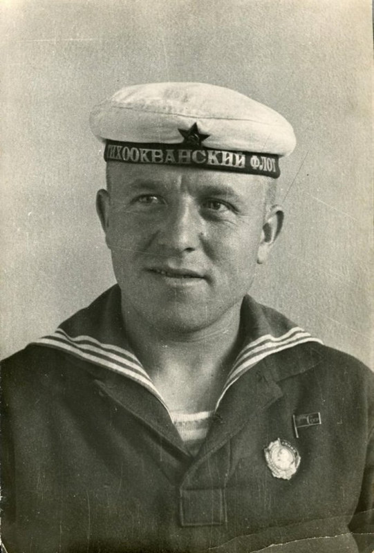 Младший командир-подводник Тихоокеанского флота, Александр Петрович Рябинин