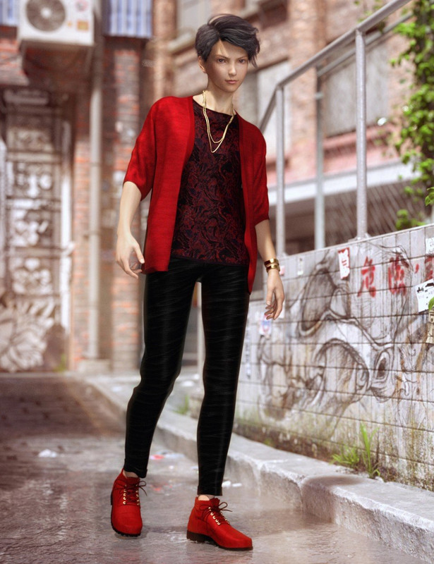 dForce Pop Style Outfit for Genesis 8 Male(s) dForce Pop Style Outfit for Genesis 8 Male(s)
