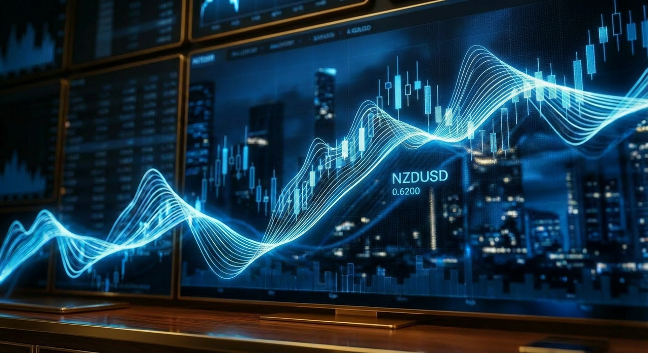 NZD/USD Stabil di Kisaran 0,5700–0,5860 setelah PDB NZ 1,1% Q3; RBNZ Pertahankan Suku Bunga