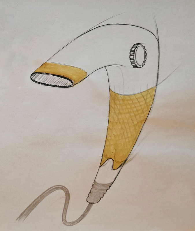 Hair Dryer Concept — Product Design by RenForm Stockholm Design Studio, image 16