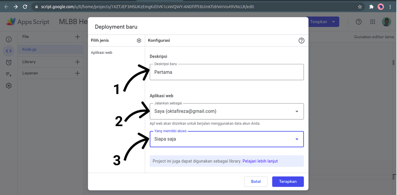 Deployment Baru Deployment Baru